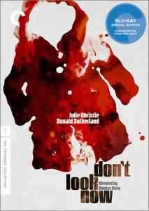 Cover art from the criterion release of Nicolas Roeg's Don't Look Now.