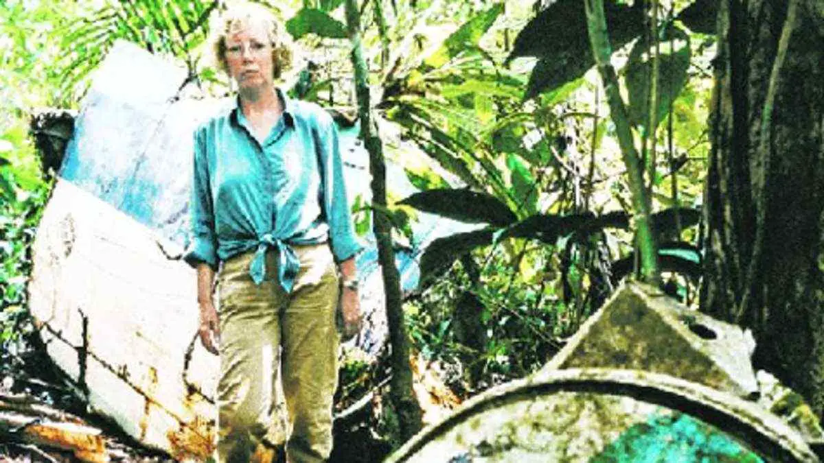 juliane diller lansa flight crashed into the peruvian rain forest.
