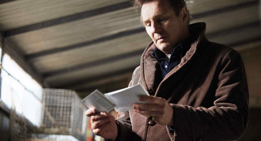 Liam neeson in A walk among the tombstones directed by scott frank.