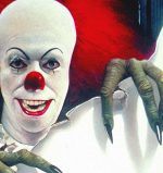 banner and poster art for stephen kings hit horror novel and mini series adaption IT.
