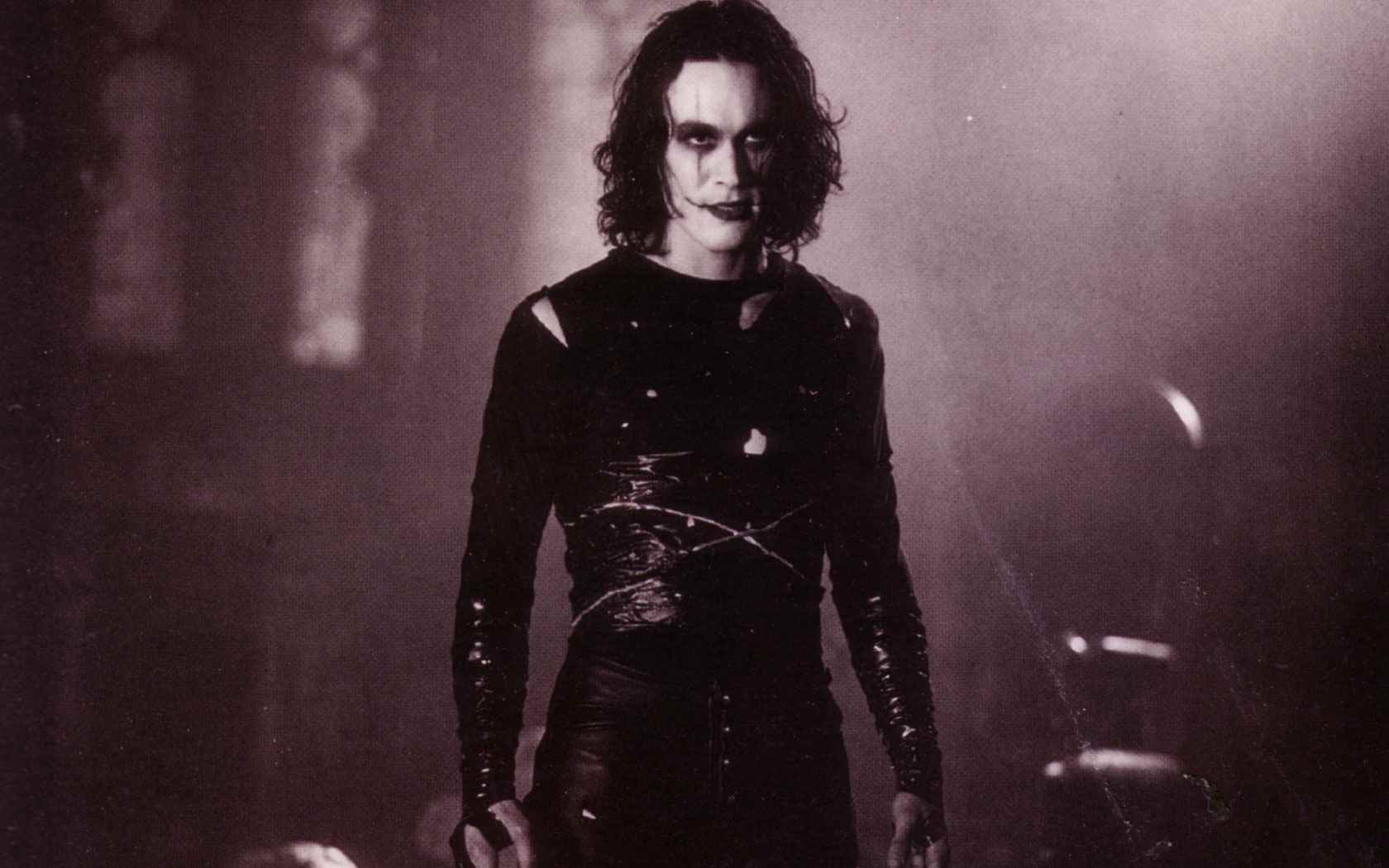 the late actor brandon lee in alex priyas the crow.