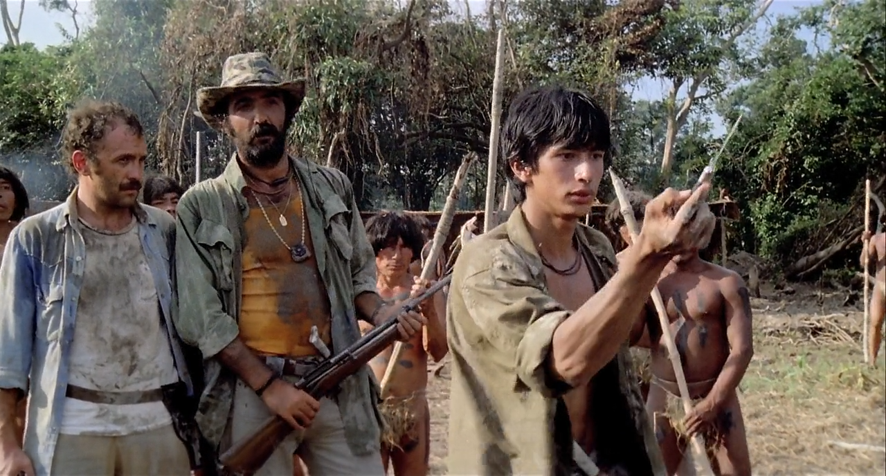 Cannibal Holocaust directed by Ruggero Deodato.