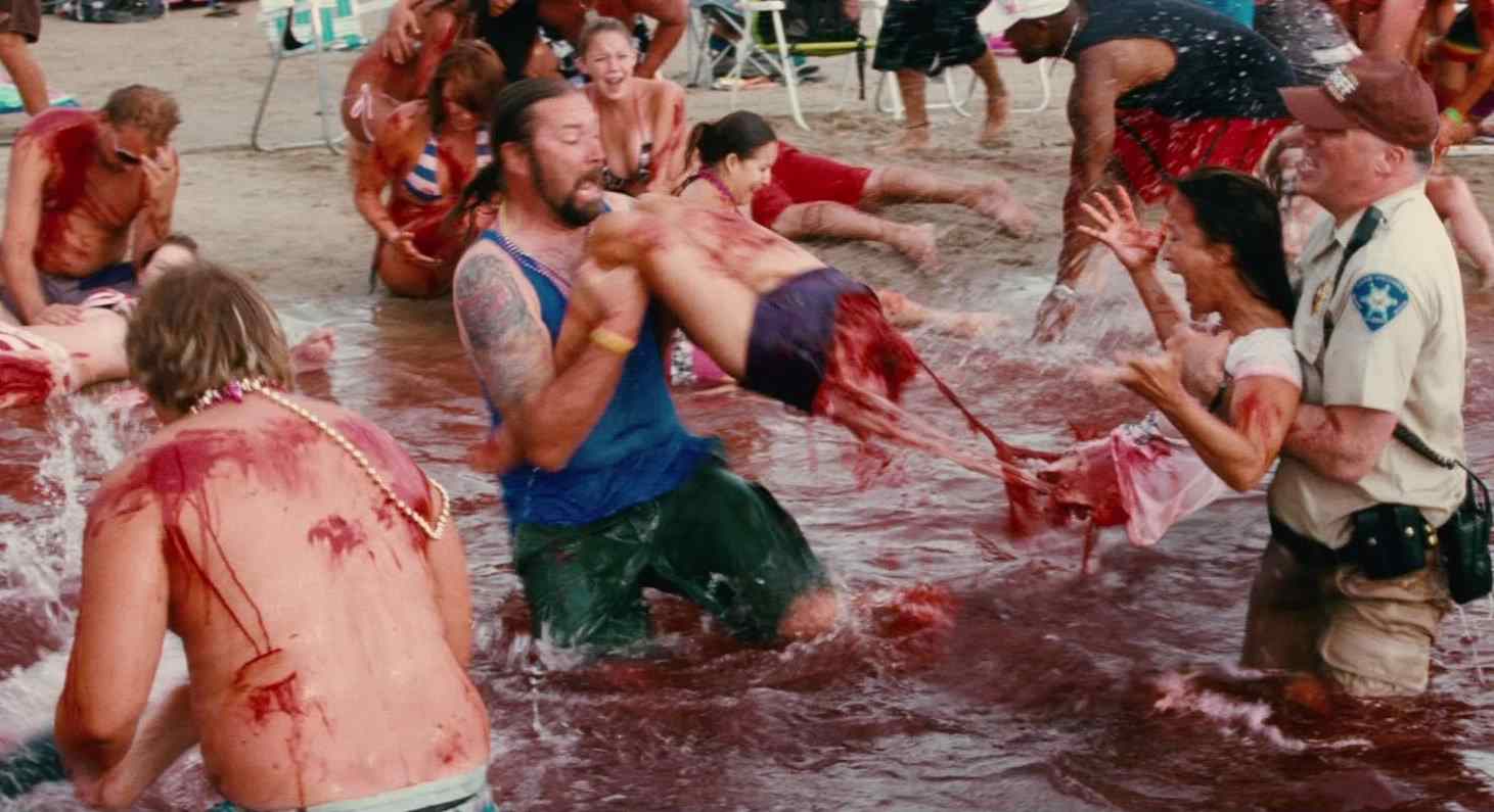 The spring break massacre in 2010's Piranha.