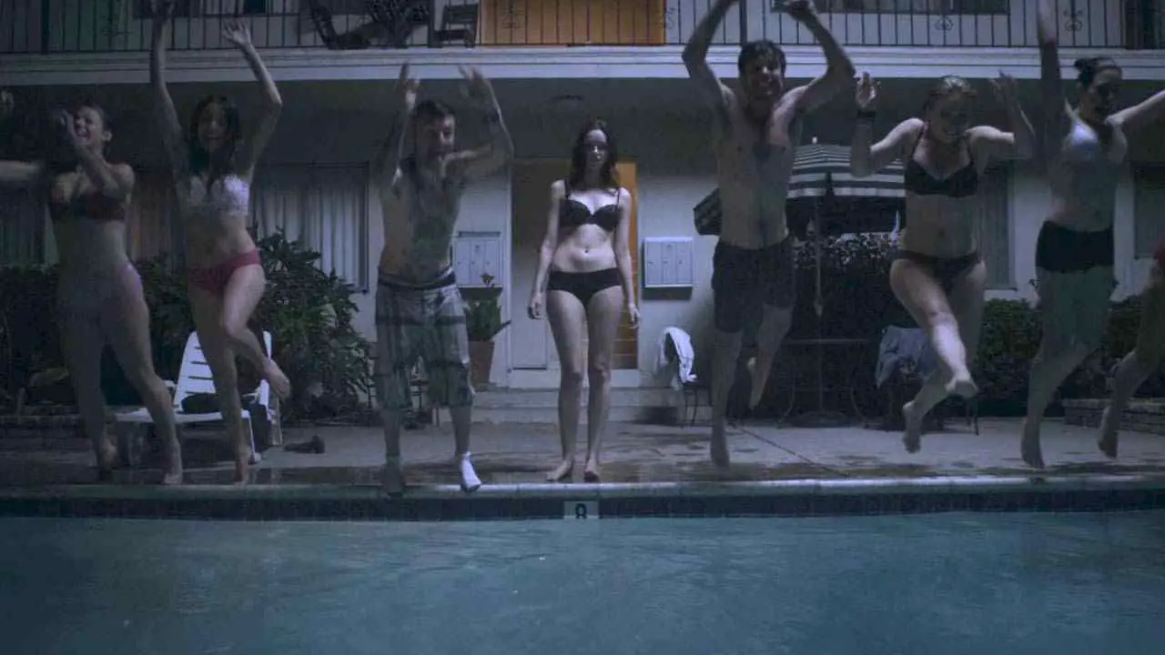 Starry Eyes Pool Scene.