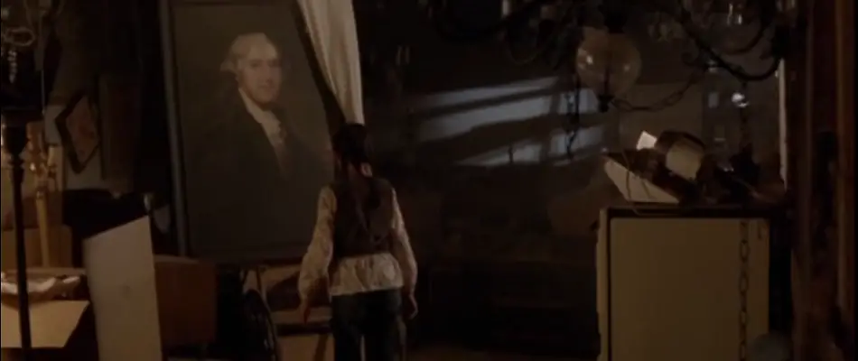 Staring at the portrait of cannibal George Washington in the Washingtonians