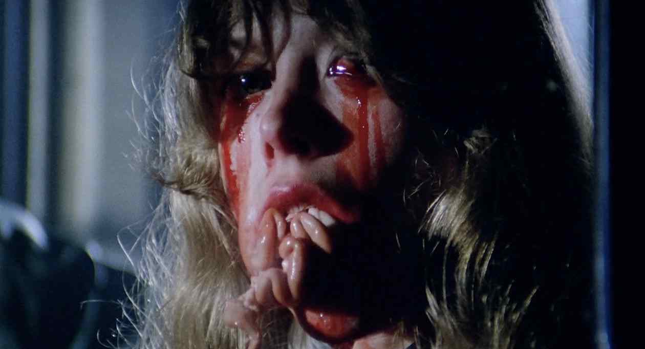 One woman can't stomach the gore in City of the Living Dead