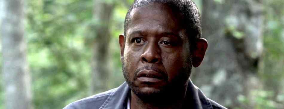Forest Whitaker looking painfully serious in Repentance.