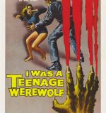 I was a teenage werewolf movie poster