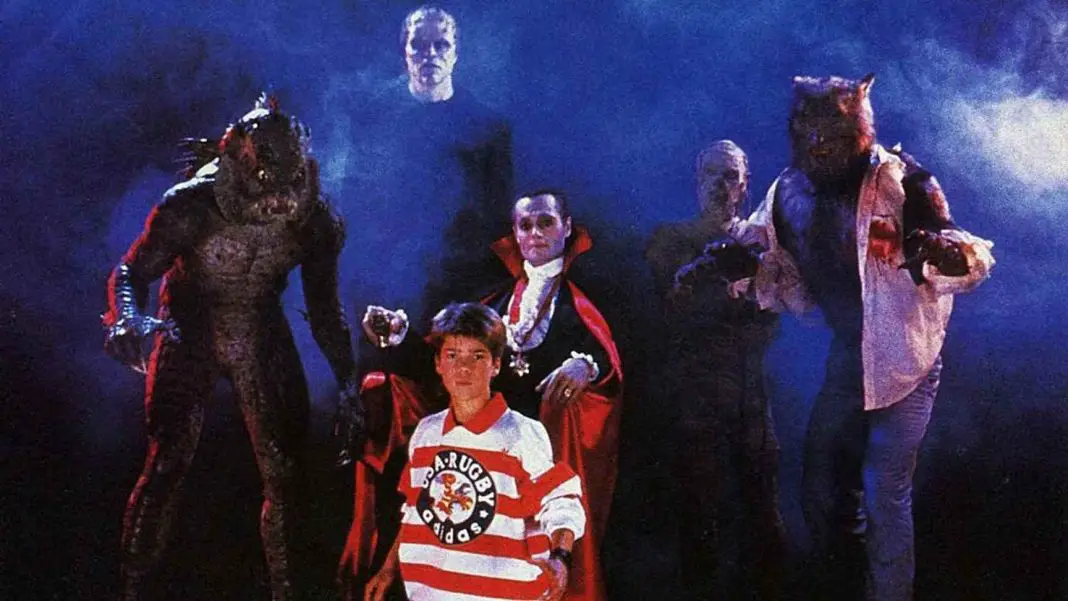 Sean and the Monsters in The Monster Squad