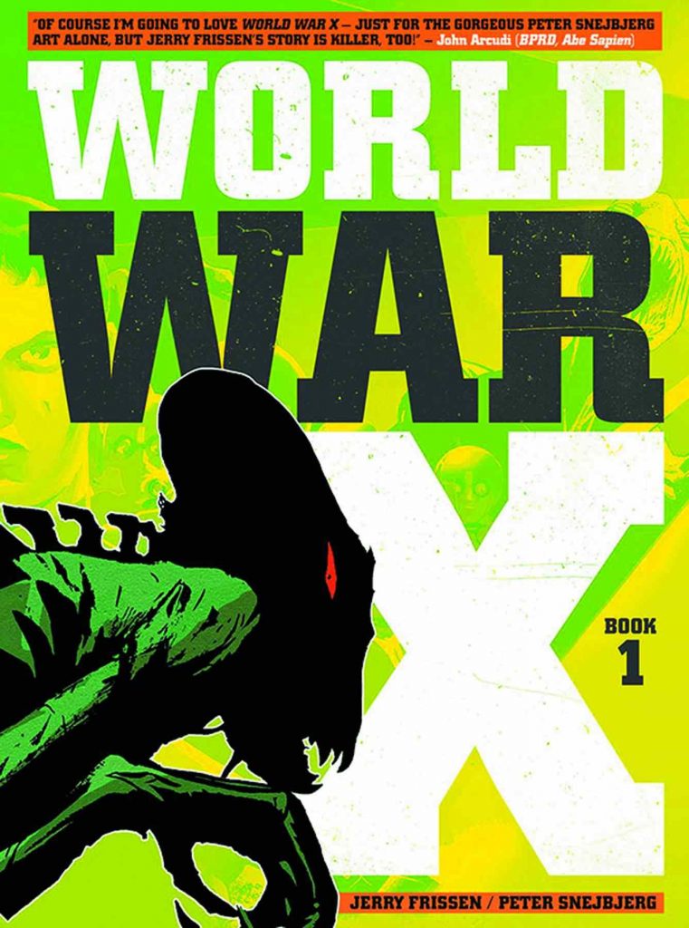 The official cover of Titan Comics' "World War X Helius."
