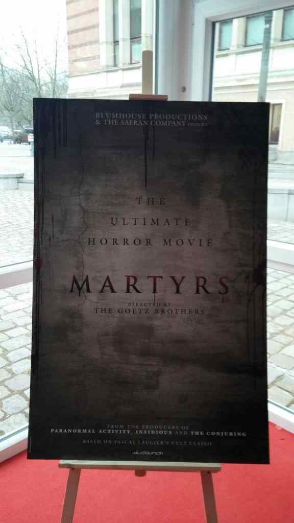 Martyrs Sales Poster. 