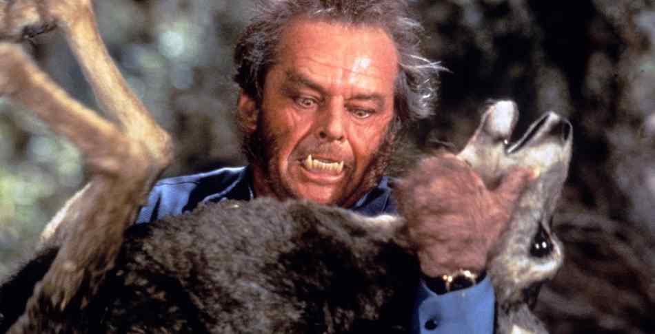 Jack Nicholson as the werewolf from 1994's Wolf.