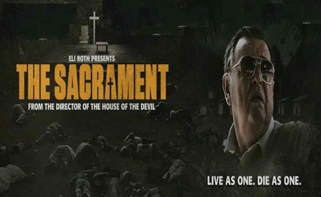 The Sacrament poster. Five Films that didn't need to be found footage.