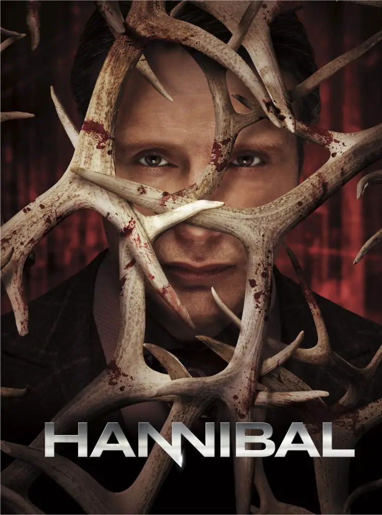 Poster for the NBC drama Hannibal