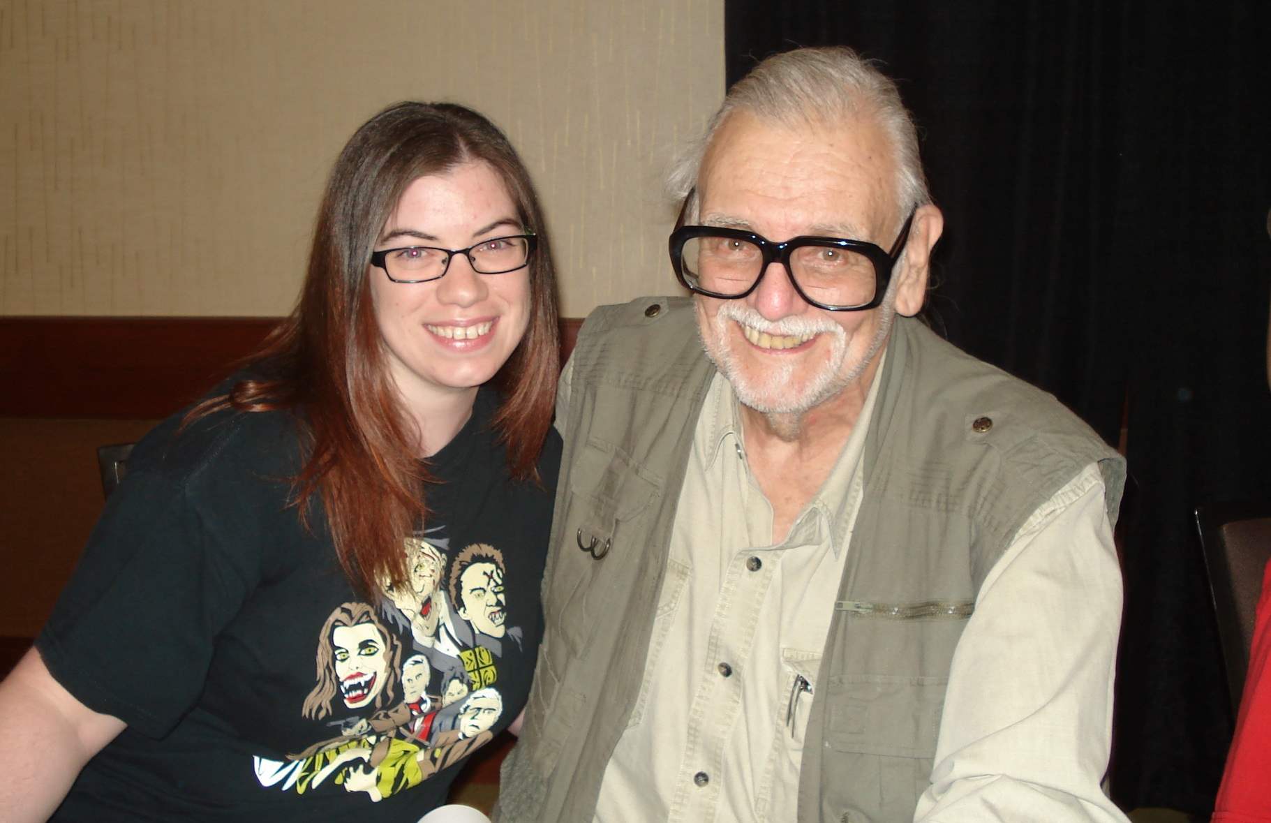 Fan picture with George Romero