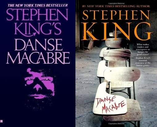 Cover images to Danse Macabre by Stephen King