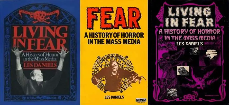 Cover images to Living in Fear by Les Daniels