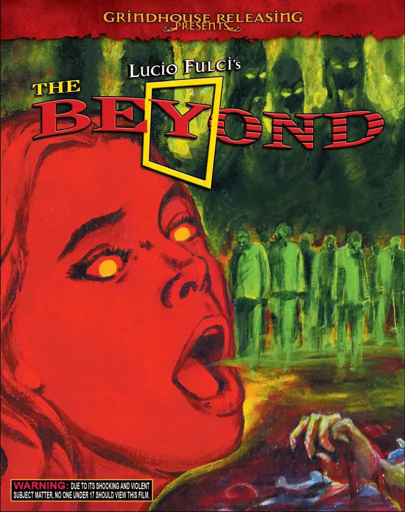 blu ray cover for the Beyond