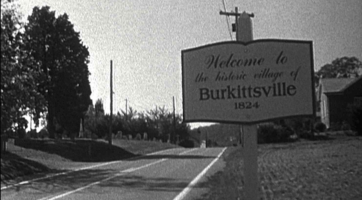 Blair Witch Project Burkitsville Sign.