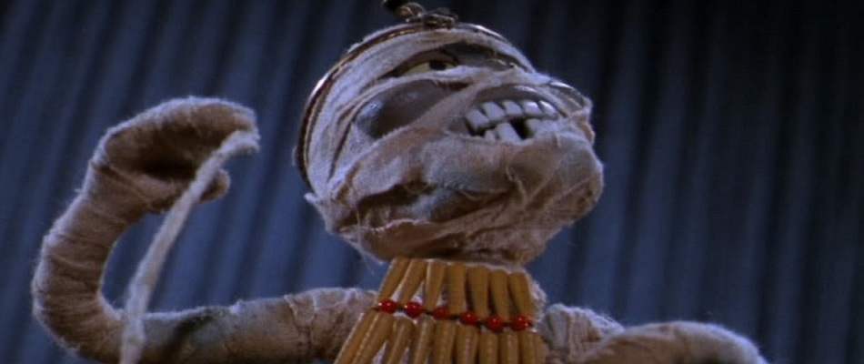 Stop motion mummy from 1967's animated Mad Monster Party.