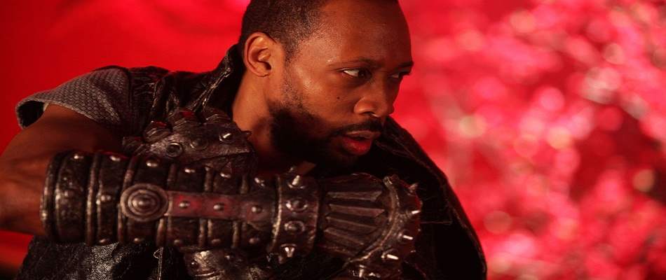 Rza as the Man with the Iron Fists