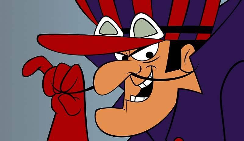 Dick Dastardly, as seen in Wacky Races.