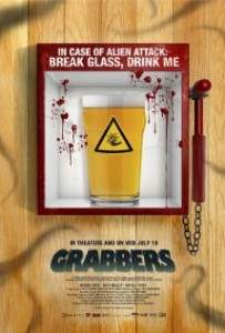 Horror comedy Grabbers directed by Jon Wright.