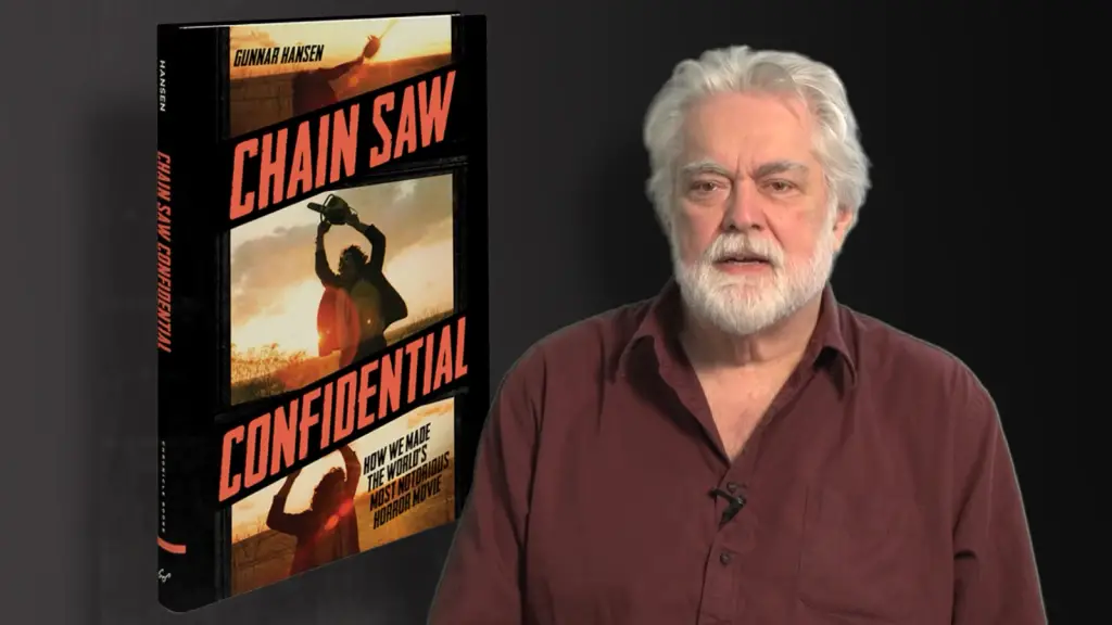 Gunnar Hansen promotes Chainsaw Confidential