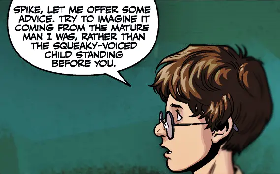 Young Giles in Buffy the Vampire Slayer #15