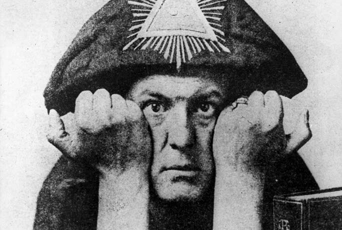 Occultist Aleister Crowley, the so-called "Wickedest Man Alive"