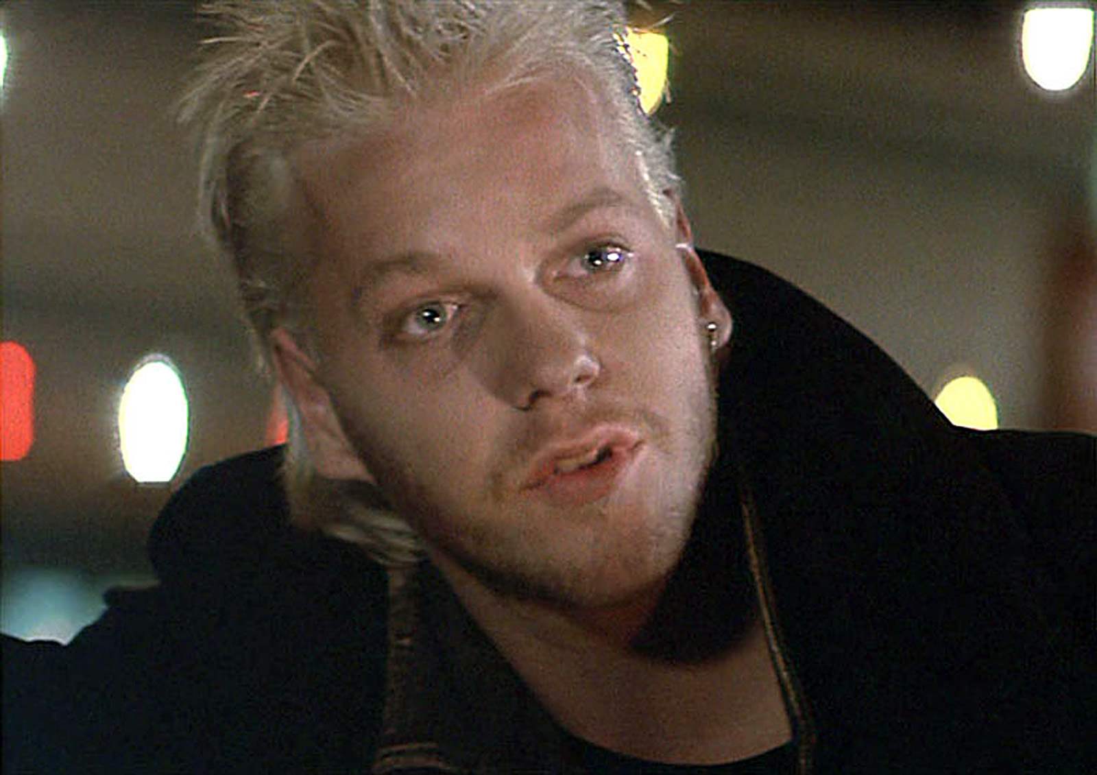 Keifer Sutherland in the movie "The Lost Boys".