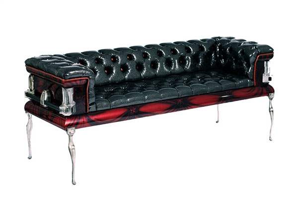 coffin couches custom made sofas.
