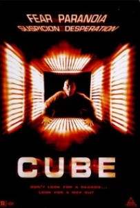 cube horror movie directed by Vincenzo Natali.