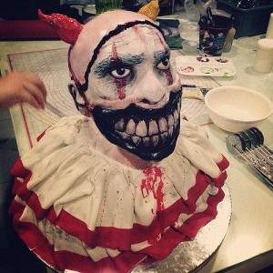 American horror story freak show cake.