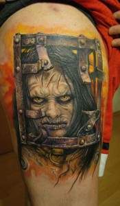 thirteen ghosts horror movie the jackal tattoo.