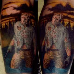 friday the 13th jason voorhees tattoo