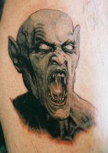 nosferatu movie tattoo graf orlok tattoo.