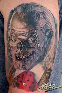 Tales of the crypt movie tattoo.