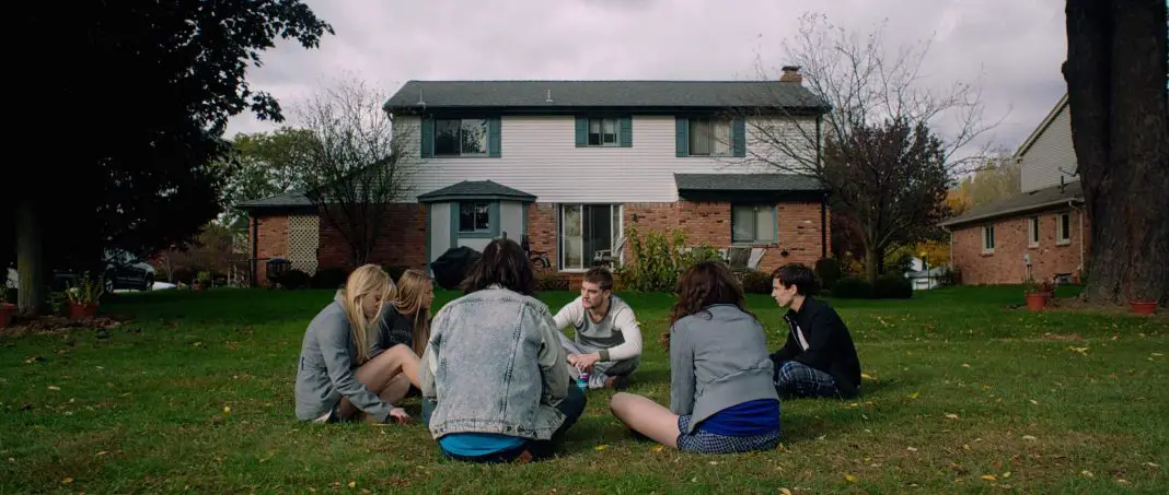 Keir Gilchrist and the Cast of It Follows