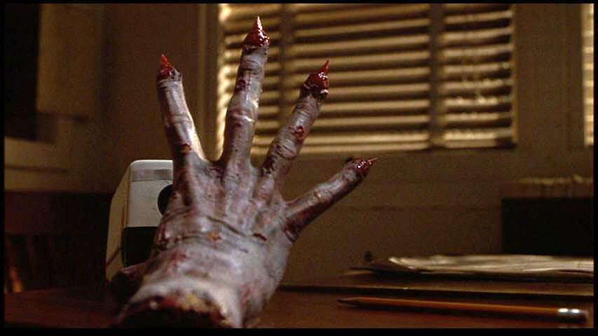 The severed hand in Idle Hands