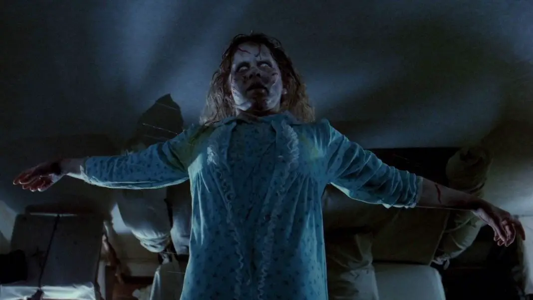 The infamous exorcism movie directed by William Friedkin and written by William Peter Blatty.