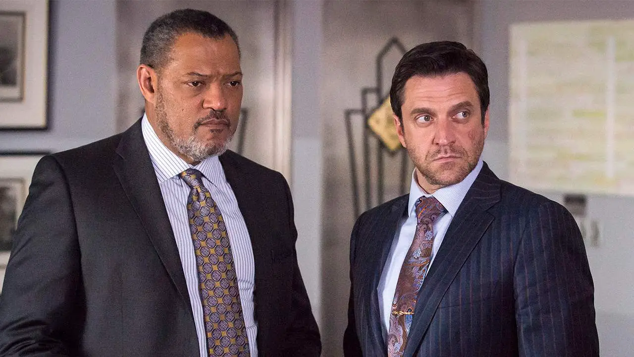 Jack Crawford and Frederick Chilton make a plan against the Red Dragon in episode 12 of season 3 of Hannibal.