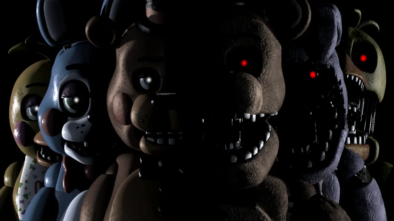 New Look At Eerie Animatronics In 'Five Nights At Freddy's