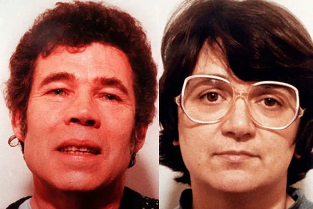 Notorious killer couple fredrick and rosemary west.