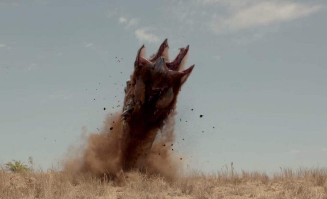 The new graboids in Tremors 5 now have the ability to leap out of the ground.
