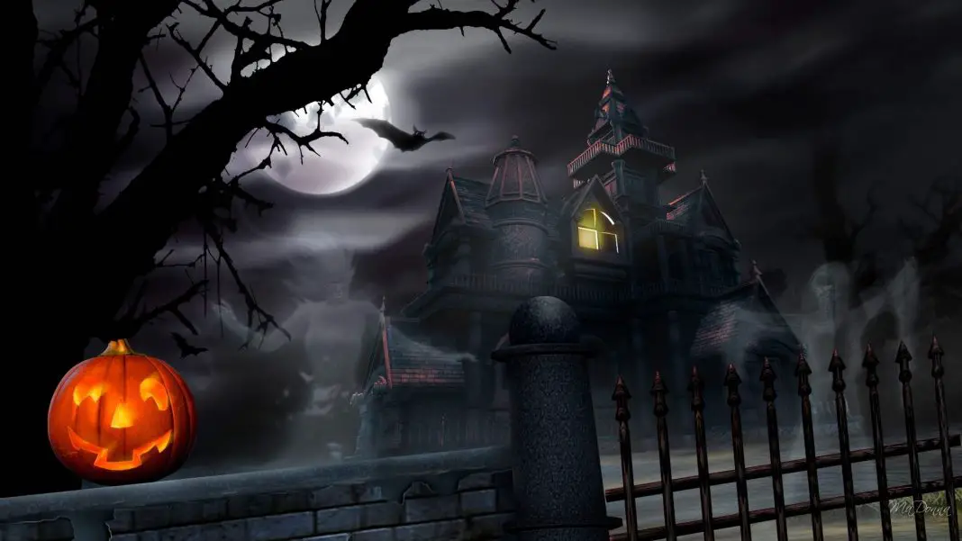 halloween themed houses