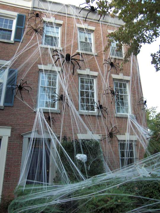 Arachnophobia Halloween horror house.