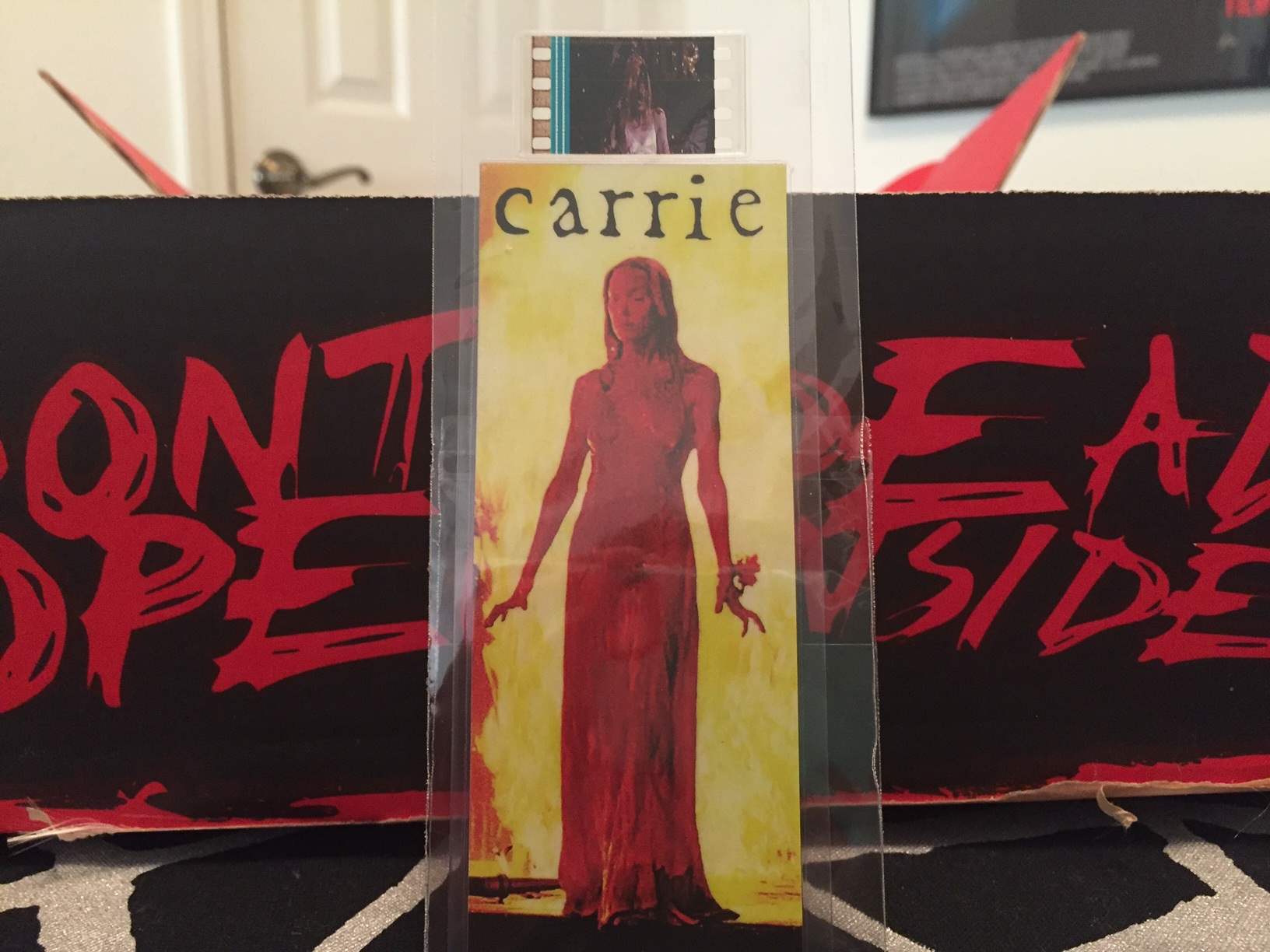 Film strip Carrie bookmark