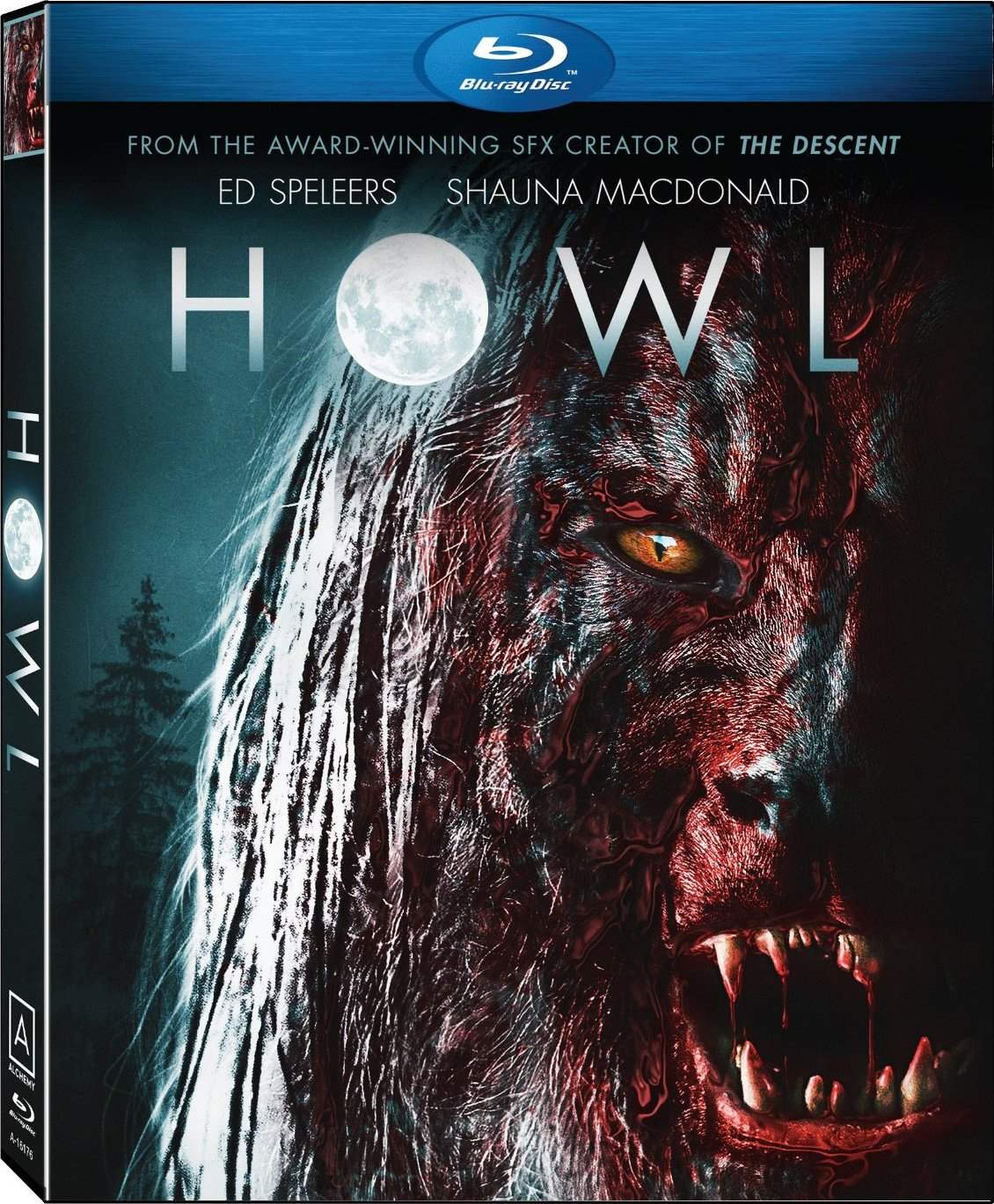 US Blu-Ray release cover for Howl