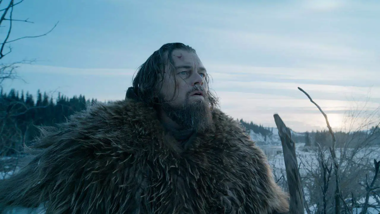 Leonardo DiCaprio in The Revenant